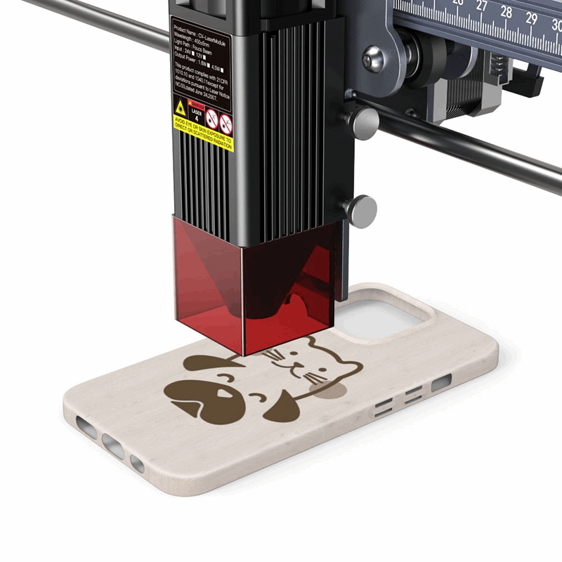CR Falcon Laser Engraver 10W with Honeycomb Bed