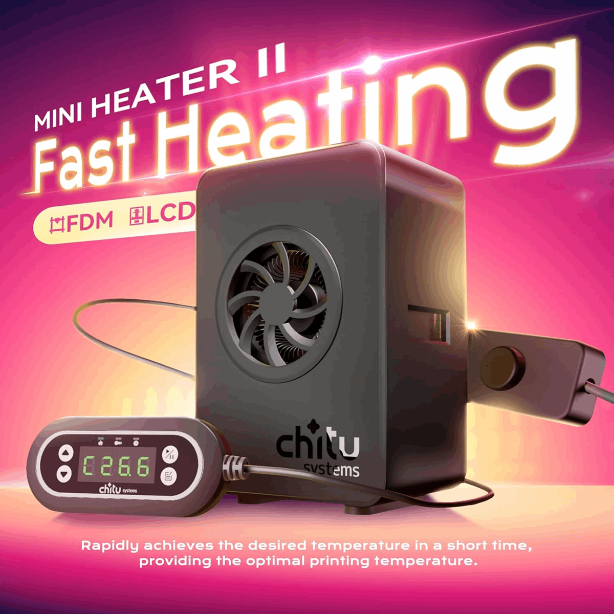 Chitu Systems H2 Mini Heater for Resin 3D Printers