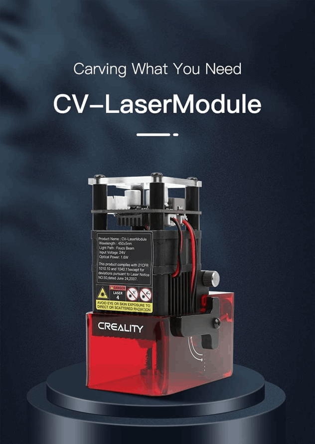 Creality 3D Printer Laser Engraver Module 1.6W