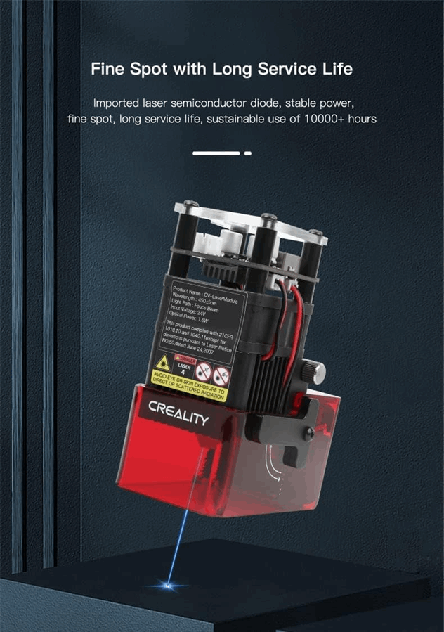 Creality 3D Printer Laser Engraver Module 1.6W
