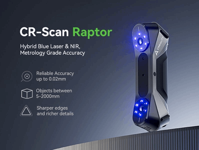 Creality CR Scan Raptor 3D Blue Laser Scanner