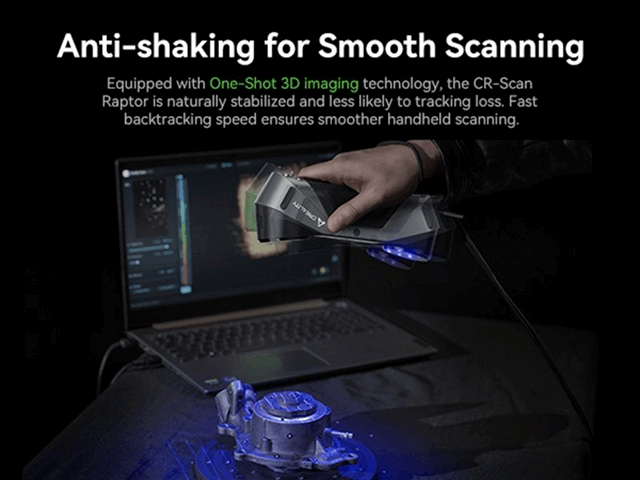 Creality CR Scan Raptor 3D Blue Laser Scanner