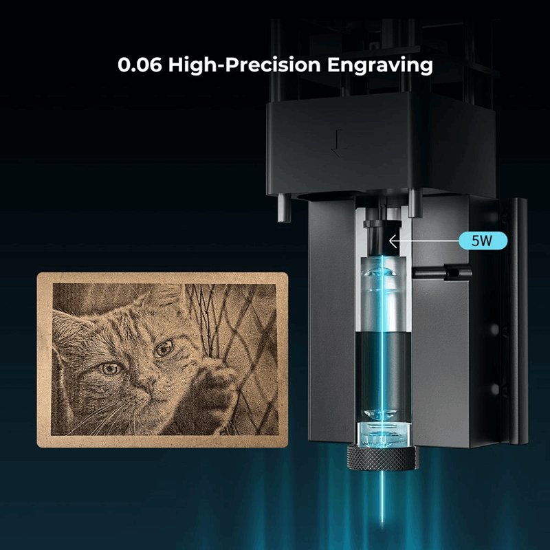 Creality 3D Printer Laser Engraver Module 5W