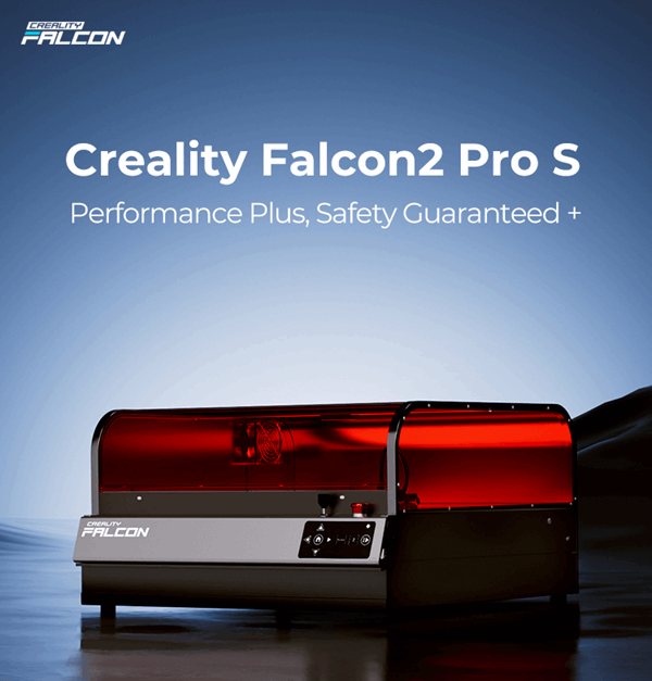 Creality Falcon 2 Pro S 40 W with Air Assist