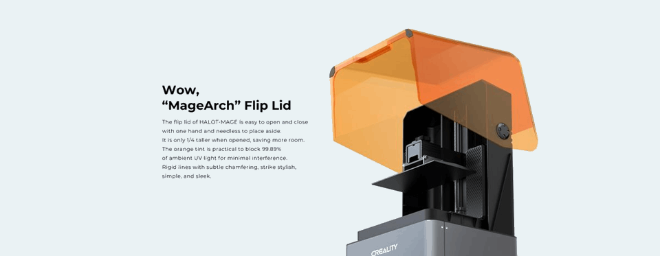 Creality Halot Mage 8K - 3D Resin Printer