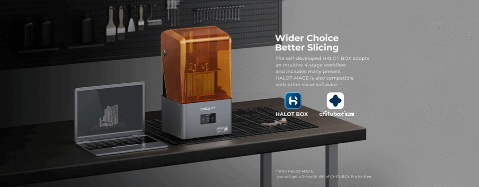 Creality Halot Mage 8K - 3D Resin Printer
