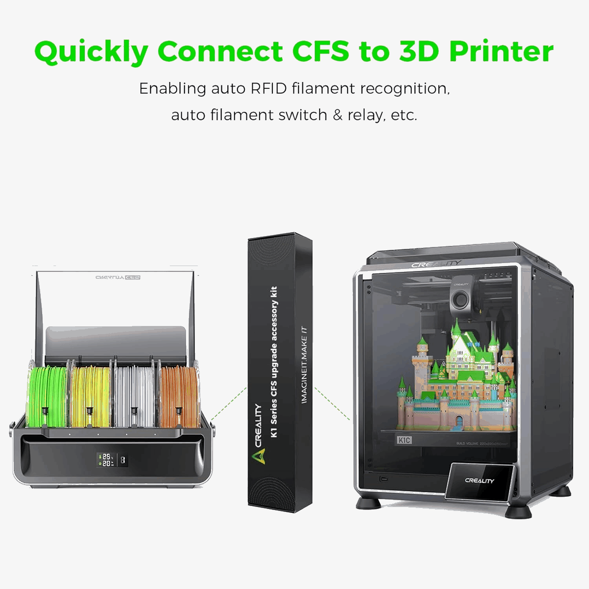 Creality CFS Accessory Kit for K1 Series 3D Printer