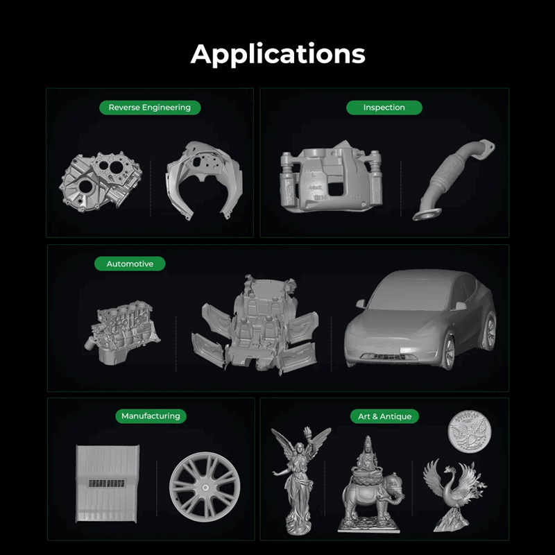 Creality 3D Scanner Raptor Pro for 3D Printing