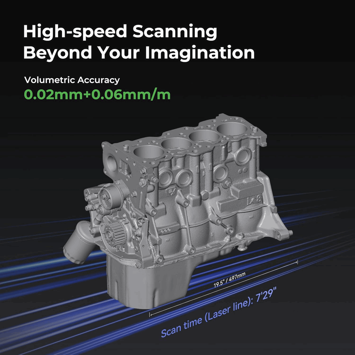 Creality 3D Scanner Raptor X for 3D Printing