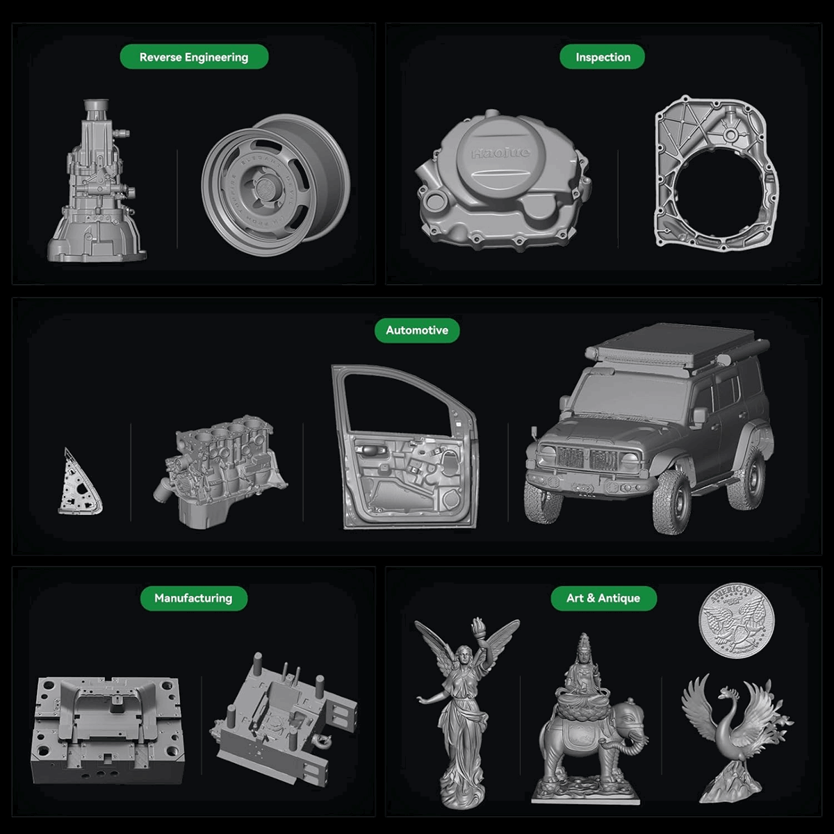 Creality 3D Scanner Raptor X for 3D Printing