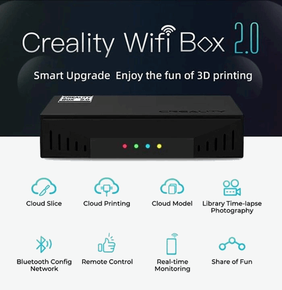 Creality WiFi Box 2.0 – Smart Wireless Control for 3D Printers