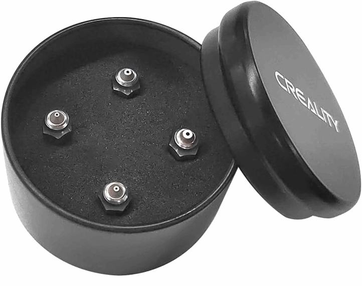 Creality K1 Max High-Flow Nozzle Kit - 4 Piece