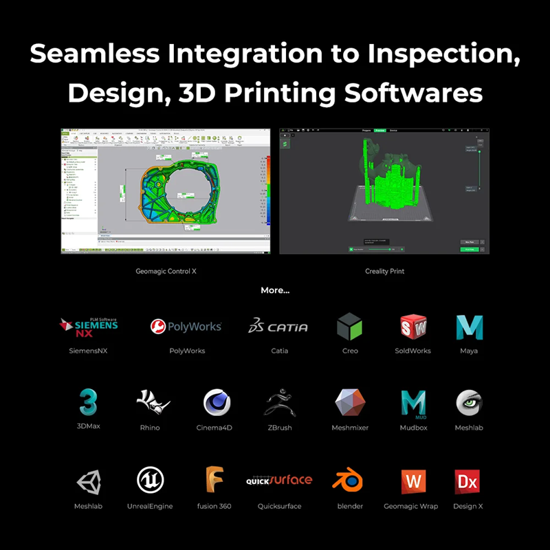 Creality 3D Scanner Raptor Pro for 3D Printing