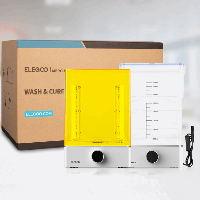 ELEGOO Mercury XS Bundle – Washing & Curing Post‑Processing Station