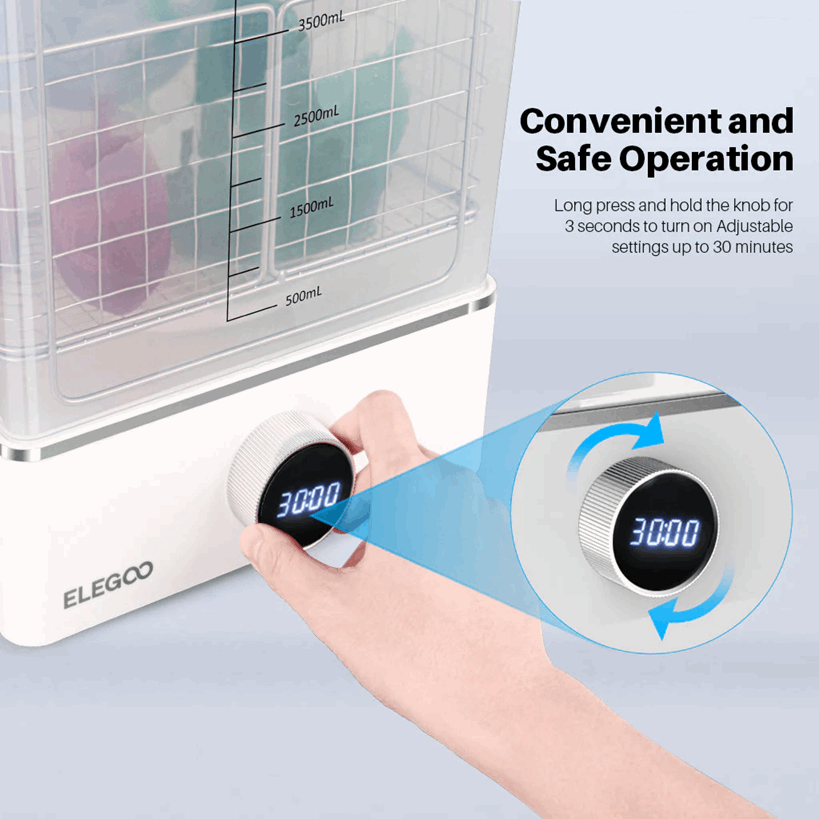 ELEGOO Mercury XS Bundle – Washing & Curing Post‑Processing Station