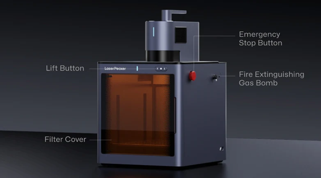 LaserPecker LP5 Handheld Laser Engraver – Protective Version