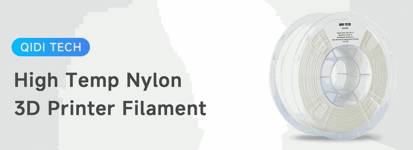QIDI UltraPA Nylon Filament - White (Natural)