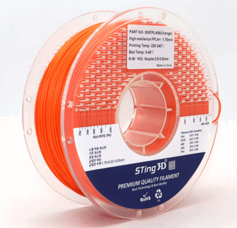Winplu-s PLA Flexible + 505-Basketball – 3D Printer Filament