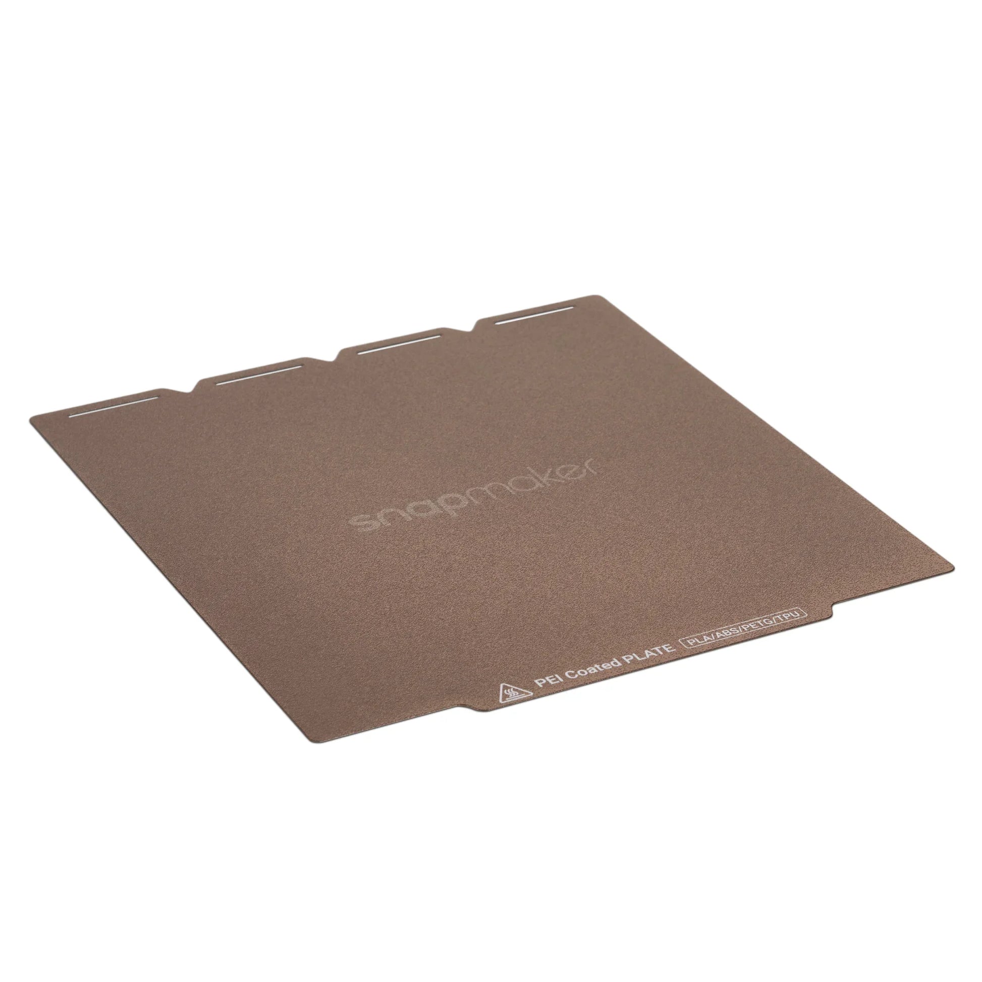 Snapmaker U1 textured PEI steel plate detail