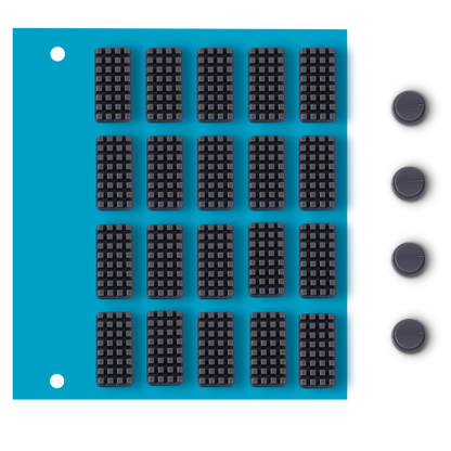 Snapmaker U1 nozzle cleaning brushes and parking pads kit