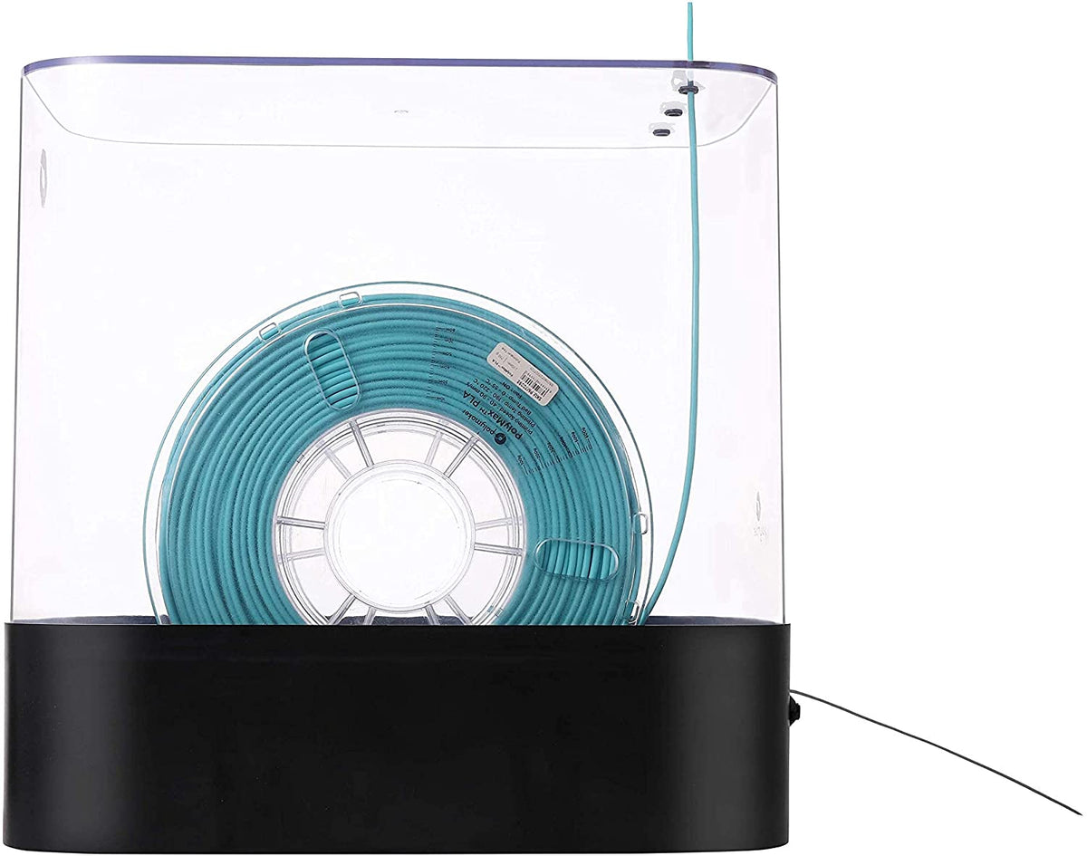 Polymaker PolyBox Edition II in use with filament spool (filament not included)