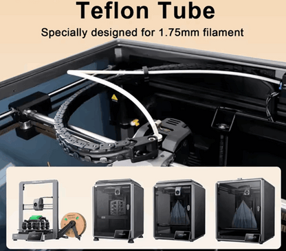 PTFE Tube 2.5mm ID  4mm OD – Sold Per Meter