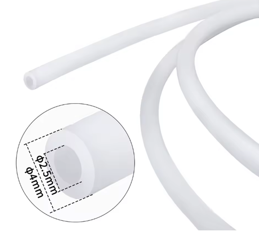 PTFE Tube 2.5mm ID  4mm OD – Sold Per Meter