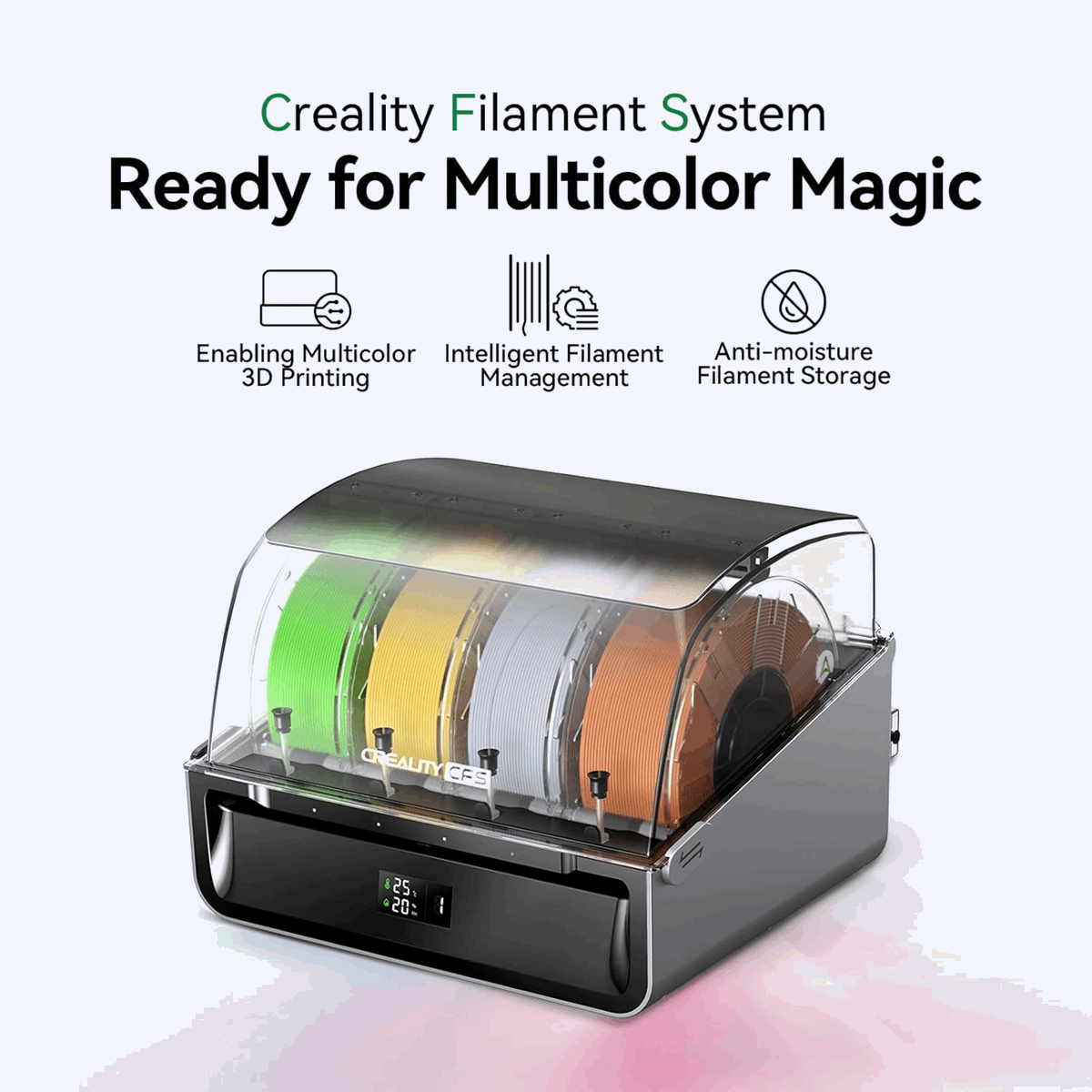 Creality CFS – Multi-Colour 3D Printing