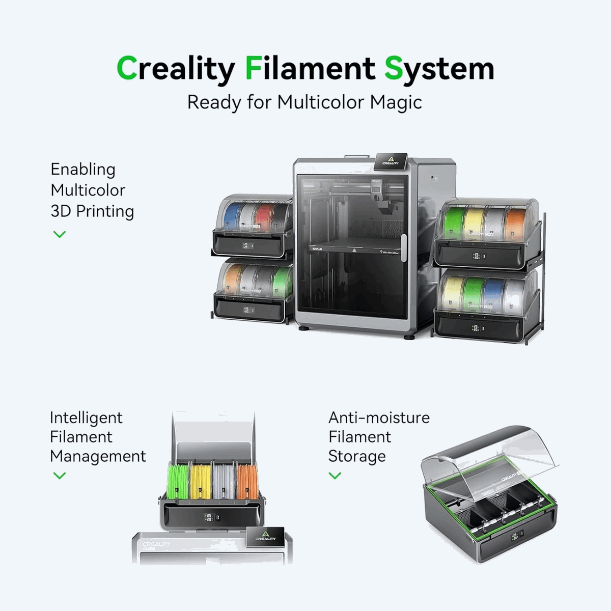 Creality CFS – Multi-Colour 3D Printing