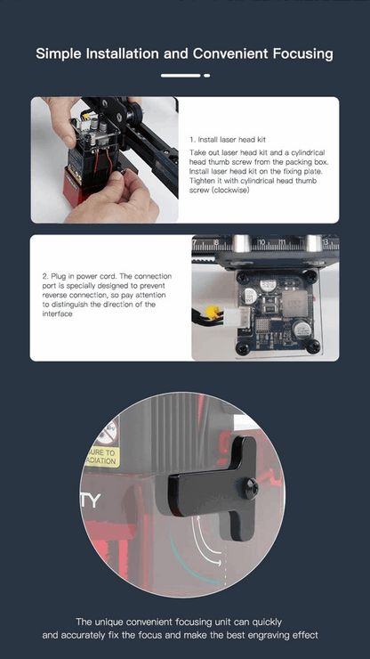 Creality 3D Printer Laser Engraver Module 1.6W