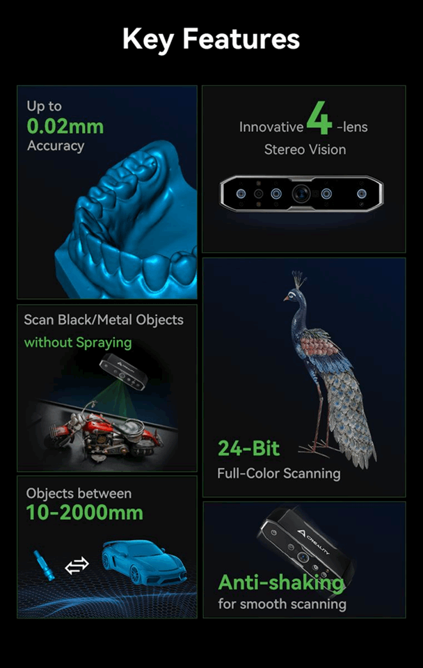 Creality CR-Scan Otter - 3D Scanner