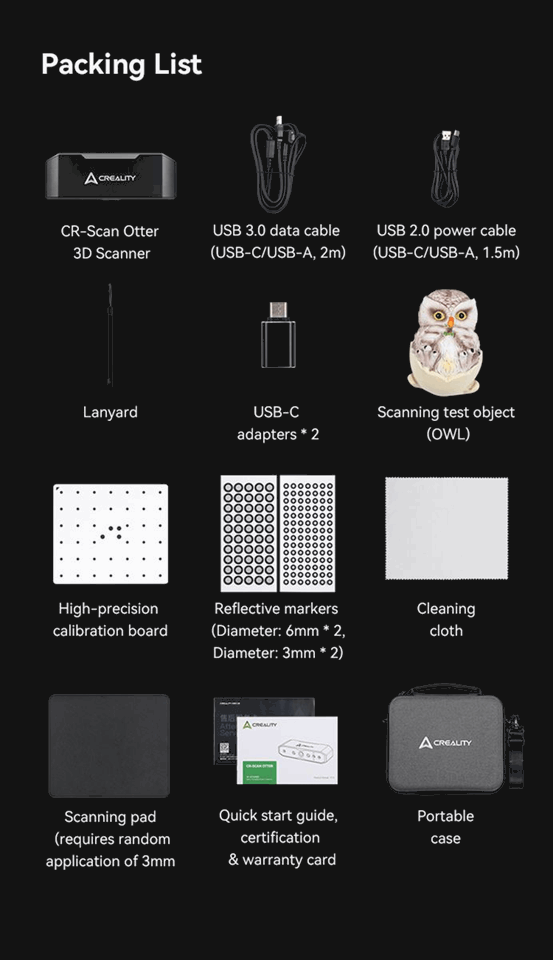 Creality CR-Scan Otter - 3D Scanner