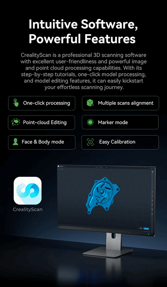 Creality CR-Scan Otter - 3D Scanner