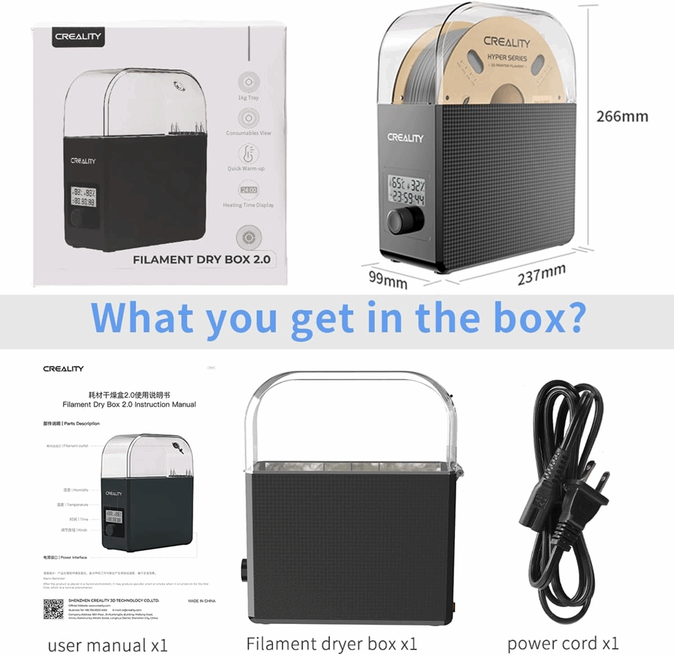 Creality Dry Box 2.0