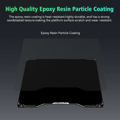 Creality Epoxy Resin Build Plate for Hi Series Printers - 280 × 265 mm
