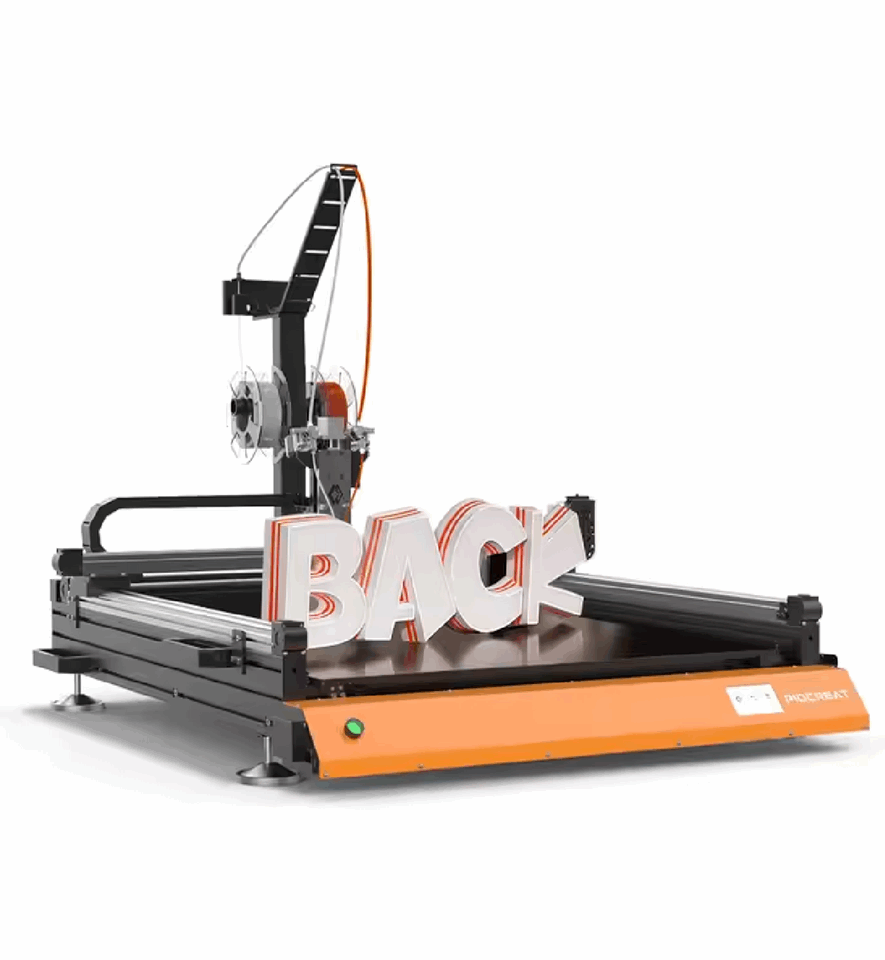 Creality K8 Signage 3D Printer – Industrial LED Letter Creator
