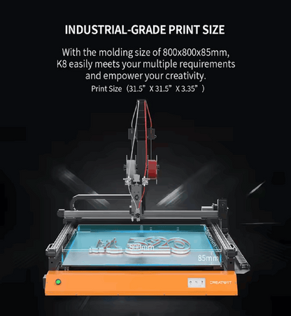 Creality K8 Signage 3D Printer – Industrial LED Letter Creator