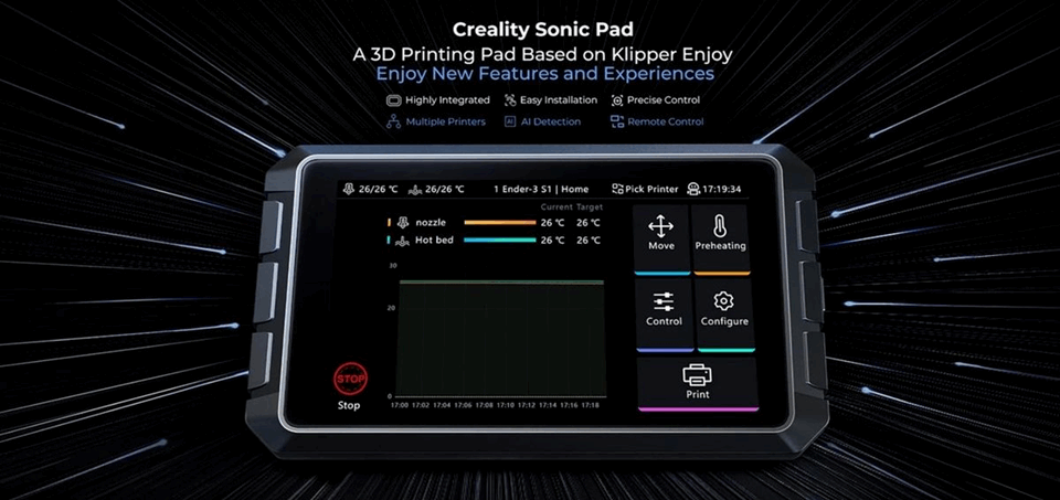 Creality Sonic Pad – Smart 3D Printer Controller