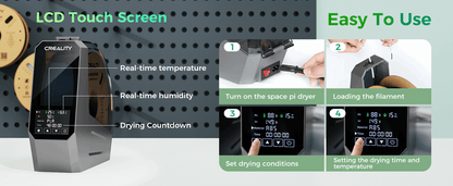Creality Space PI Filament Dryer – Filament Drying for Quality 3D Prints