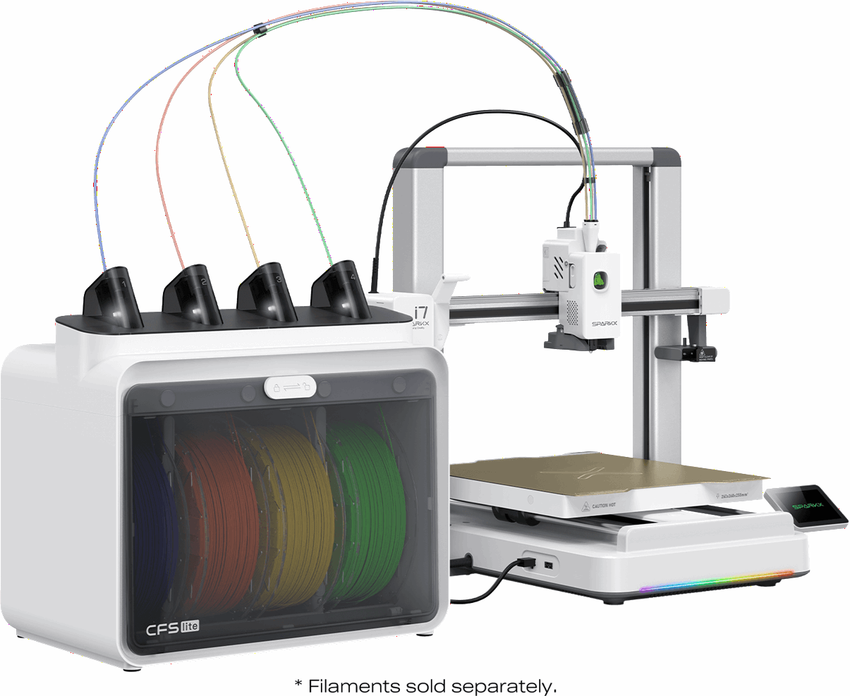 Creality SparkX i7 Combo – Multi-Colour 3D Printer
