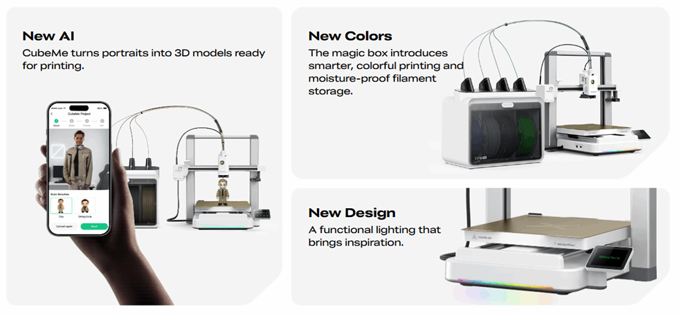 Creality SparkX i7 Combo – Multi-Colour 3D Printer