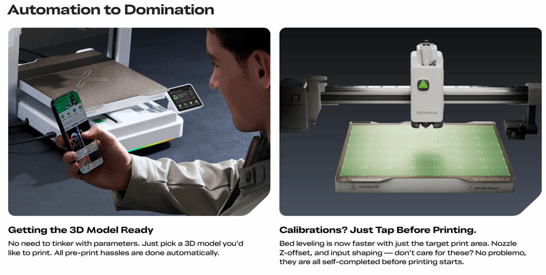 Creality SparkX i7 Combo – Multi-Colour 3D Printer