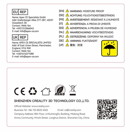 Creality Y-Axis Limit Switch for Ender 3V3