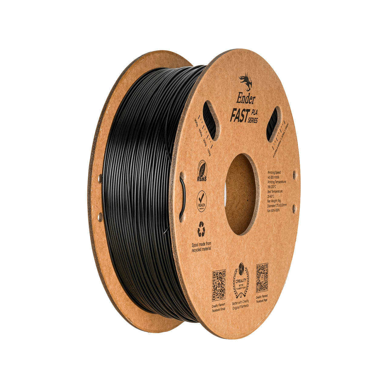 Creality Ender Fast PLA 3D Printer Filament - High-Speed 1kg