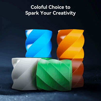 Creality Ender Fast PLA Filament - Black and White Combo 2 KG