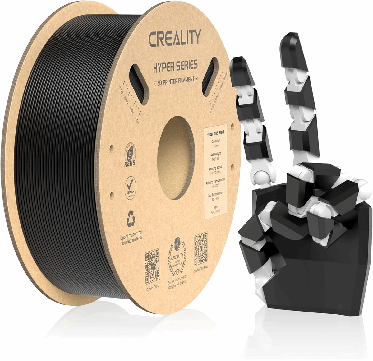 Creality Impact Resistant Hyper ABS 3D Printer Filament - 1kg