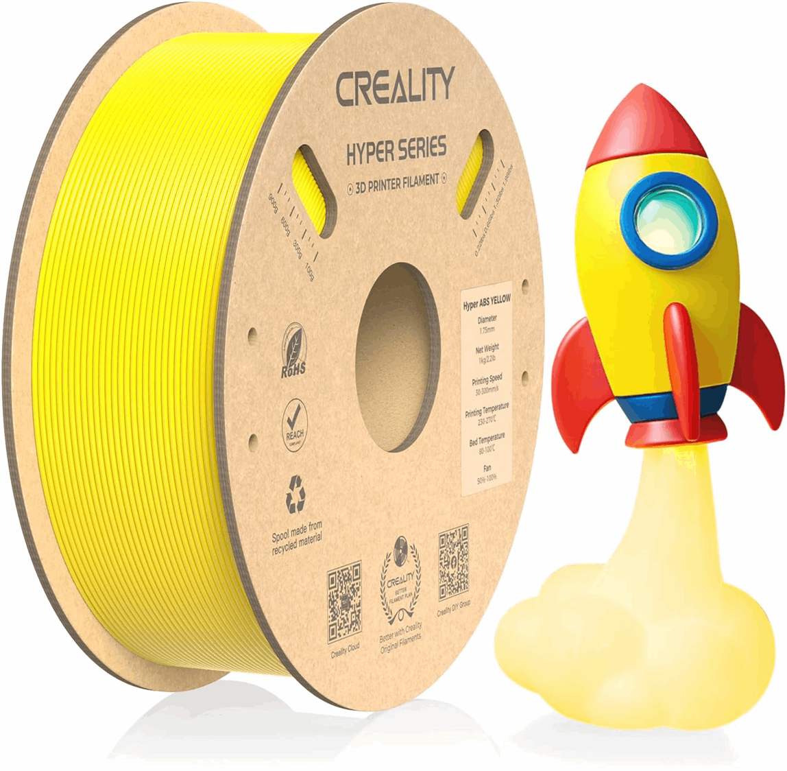 Creality Impact Resistant Hyper ABS 3D Printer Filament - 1kg