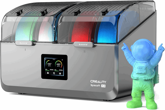 Creality Space PI X4 Filament Drying Box – Dual-Chamber 3D Printing Filament Dryer