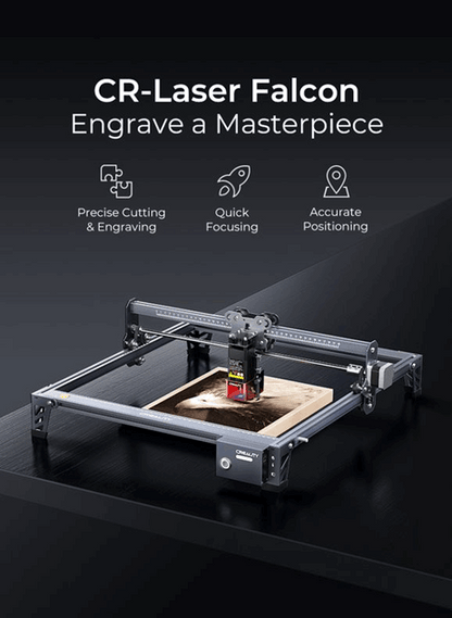 Creality CR Falcon Laser Engraver 5W - Upgrade Pack with Honeycomb Bed