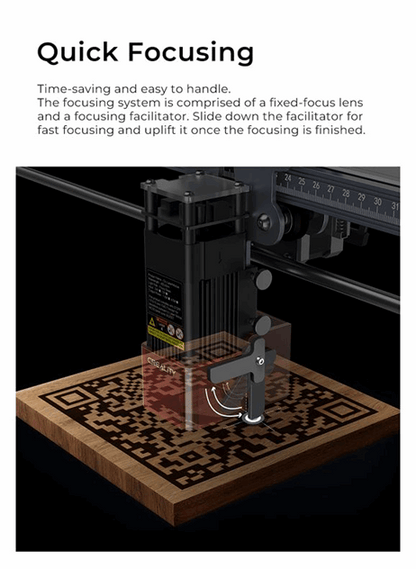 Creality CR Falcon Laser Engraver 5W - Upgrade Pack with Honeycomb Bed